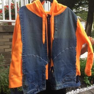 Neon Orange Hoodie/Hybrid